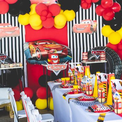 Cars Themed Kids Birthday Party