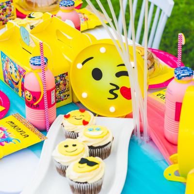 Emoji Themed Kids Birthday Party